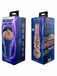 Реалистичный мастурбатор Fleshlight Boost Blow, рот, 24,8 см, ТЭП, светло-телесный