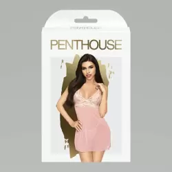 Пеньюар Bedtime story rose (M/L) в комплекте с трусиками