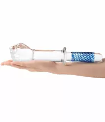 Необычный фаллоимитатор Glas Glass Fist, 28 см, в форме кулака, стекло
