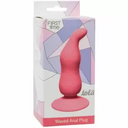 Анальная пробка Waved Anal Plug Pink 4104-01Lola