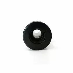 Полая анальная втулка металл с вкручивающимся поршнем Black