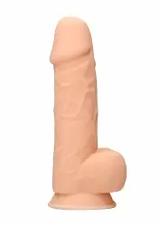 Фаллоимитатор Silicone Dildo With Balls - 21,6 см. 
