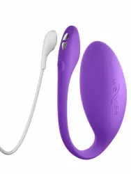 Интерактивное виброяйцо We-Vibe Jive Lite, управление через приложение, 10,2 см, фиолетовый