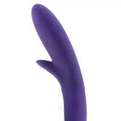 Вибромассажер Danny Divido со стимуляцией клитора – фиолетовый