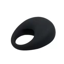 Эрекционное виброкольцо Trap – черный