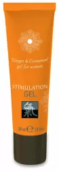 Возбуждающий гель для женщин Shiatsu STIMULATION GEL Ginger & Cinnamon, 30 мл.