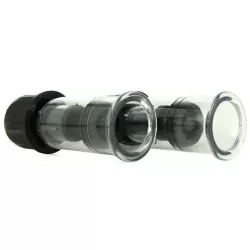 Вакуумные поршневые помпы для сосков Vacuum Twist Suckers, 10,2 см, диаметр 3,8 см, черный