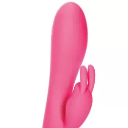 Вибромассажер Petite Rabbit со стимулятором клитора в форме кролика – розовый