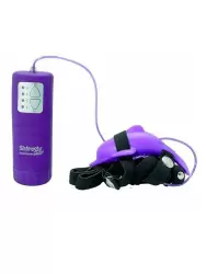 Вибростимулятор клитора Pure Vibes Dolphin в форме дельфинчика – фиолетовый