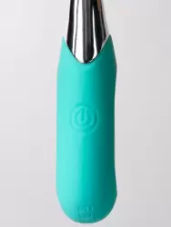 Изогнутый стимулятор клитора Youvic, 16,5 см, 10 режимов, бирюзовый