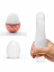 Набор компактных мастурбаторов Tenga Egg Variety Pack V, 6,1 см, ТПЭ, белый