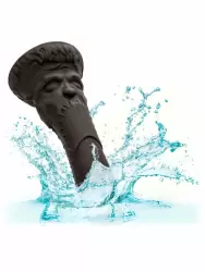 Необычный фаллоимитатор California Exotic Novelties Frankenstein’s Monster, с присоской, 24 см, жидкий силикон