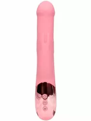 Вибратор-кролик Shots Toys Rotating Beads Rabbit Vibrator , 10 скоростей, с вращающимися бусинами, розовый