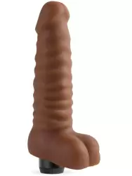 Водонепроницаемый вибратор Real Feel No. 13 - Brown