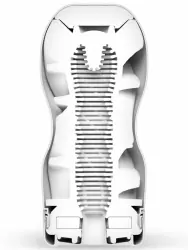 Нереалистичный мастурбатор Tenga Vacuum Cup, 15,5 см, ТПЕ, красный