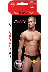 Черные тонги, трусы мужские - S/M