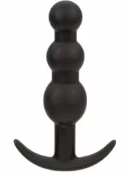 Анальная виброёлочка California Exotic Novelties Boundless Vibrating Beaded Plug, для ношения, 10 режимов, силикон