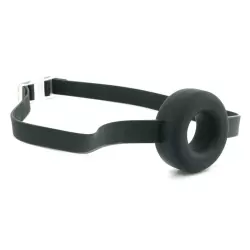 Кляп-расширитель и маска на глаза Fetish Fantasy Elite 1,5” – черный