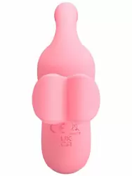 Вакуумный стимулятор клитора Baile Magic Fairy, с вибратором, 10 режимов, на палец