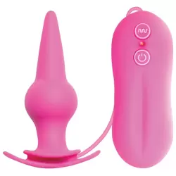 Анальная пробка с вибрацией Tinglers Plug II – розовая