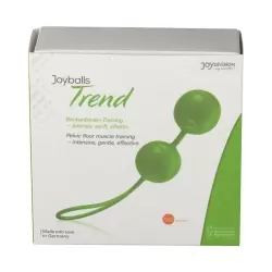 Вагинальные шарики Joyballs Trend со смещенным центром тяжести – зеленый