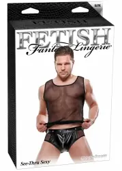 Полупрозрачный костюм стриптизера See Thru Sexy