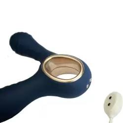 Стимулятор простаты Lust King с вибрацией – синий