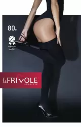 Плотные черные чулки (Sense)