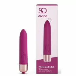 Мини-вибратор So Divine Afternoon delight Bullet Vibrator. Розовый