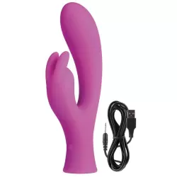 Вибромассажер Envy Seven со стимуляцией клитора – розовый