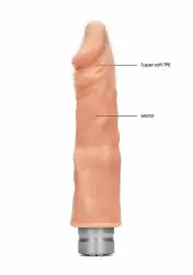 Фаллоимитатор с вибрацией Vibrating Dildo - 20 см.