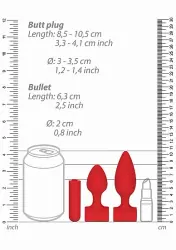 Набор анальных стимуляторов USB-Rechargeable Anal Set