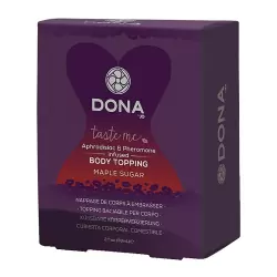 Карамель для тела Dona Taste Me Maple Sugar с феромонами – кленовый сахар, 59 мл