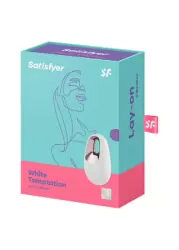 Мини-вибратор Satisfyer layons White Temptation: 15 режимов работы