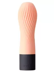 Компактный вибратор iroha Zen Hanacha, 12,7 см, 3 скорости, персиковый