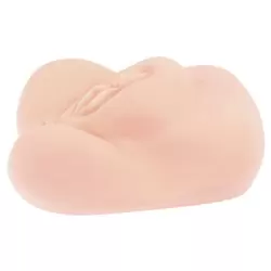 Компактный полуторс мастурбатор-вагина Adarashi 3 – телесный