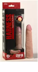 Фаллоимитатор NeoSkin с поясом Harness Medical Technology 17 x 3,5 см – телесный