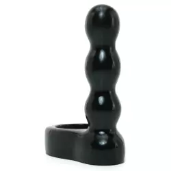 Анальный стимулятор The Double Dip 2 с кольцом - черный