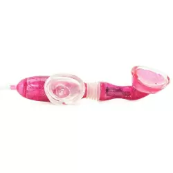 Помпа для стимуляции клитора Advanced Clitoral Pump с вибрацией – розовый