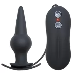 Анальная пробка с вибрацией Tinglers Plug II – черная