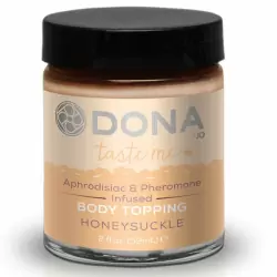 Карамель для тела Dona Taste Me Honeysuckle с феромонами – жимолость, 59 мл