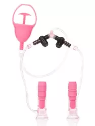 Вакуумный стимулятор для сосков Dr.Z – розовый