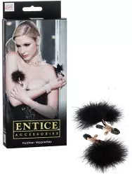 Зажимы для сосков с пухом Entice Feather Nipplettes