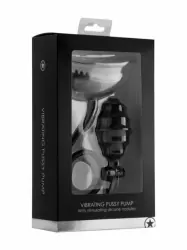 Вибрирующий насос для вагины Vibrating Pussy Pump - Black