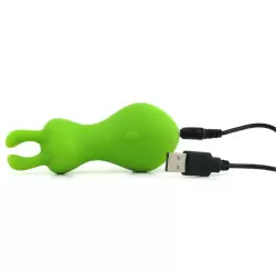 Перезаряжаемый мини-вибромассажер Lust by Jopen L1 – зеленый