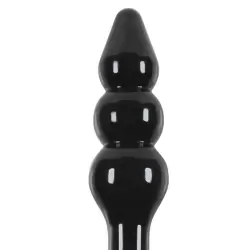 Анальная пробка Jelly Rancher T-Plug Ripple градуированная – черный