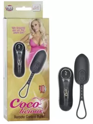 Вибропуля с дистанционным управлением Coco Licious Remote Control Bullet – черный