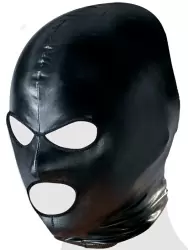 Шлем-маска с открытым ртом и глазами Orion Kopfmaske, полиэстер, черный