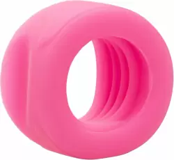 Эрекционное кольцо-бампер SLOP TOP FILTHY LUV, диаметр 3 см, силикон, светящийся, розовый