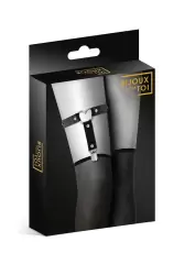 Гартер Bijoux Pour Toi с металлическим сердцем черный